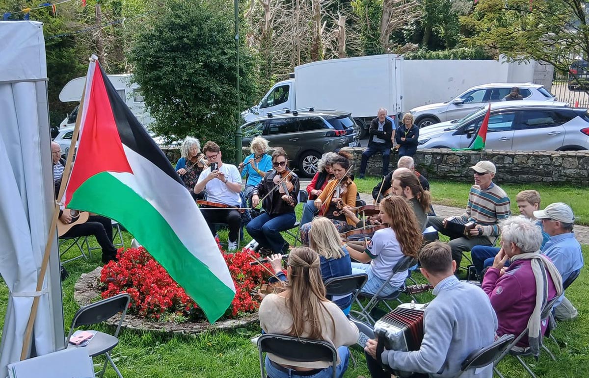 Pro-Palestine event held at Feakle Festival