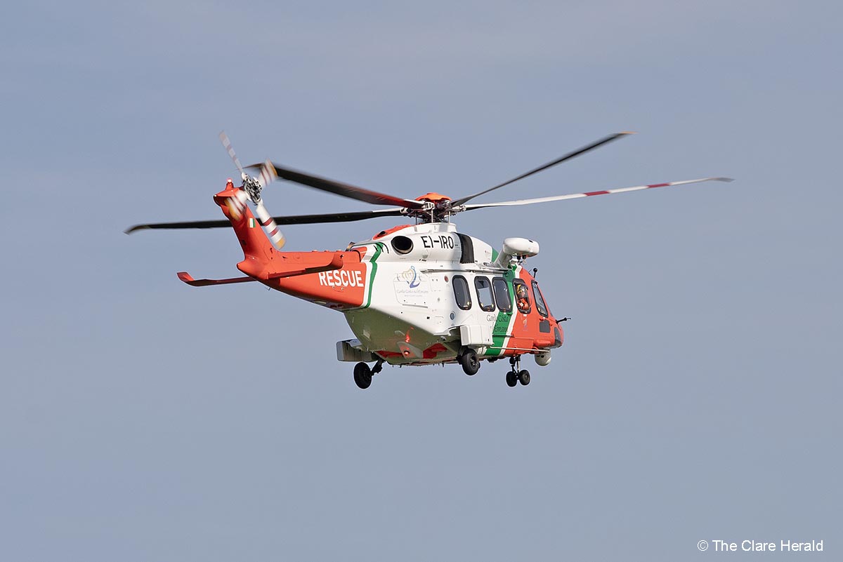 Man airlifted to hospital after being rescued from cliff ledge