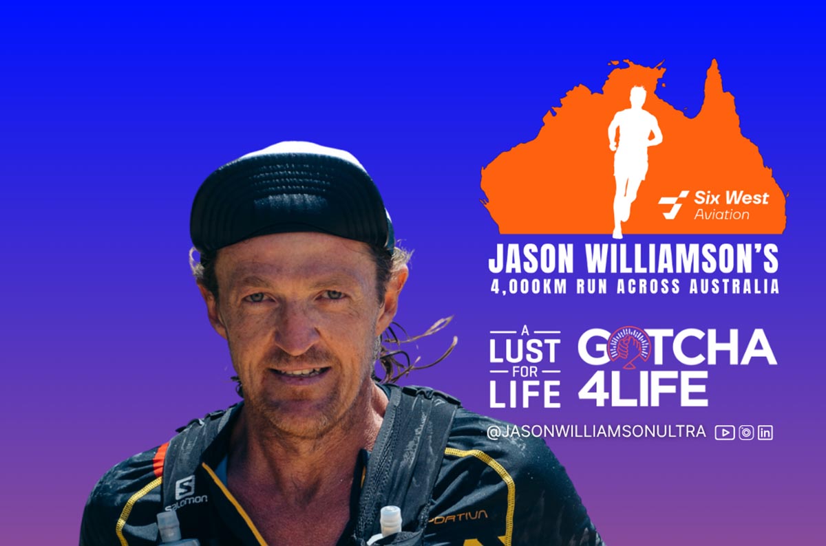 Aviation founder begins 4,000kms run across Australia