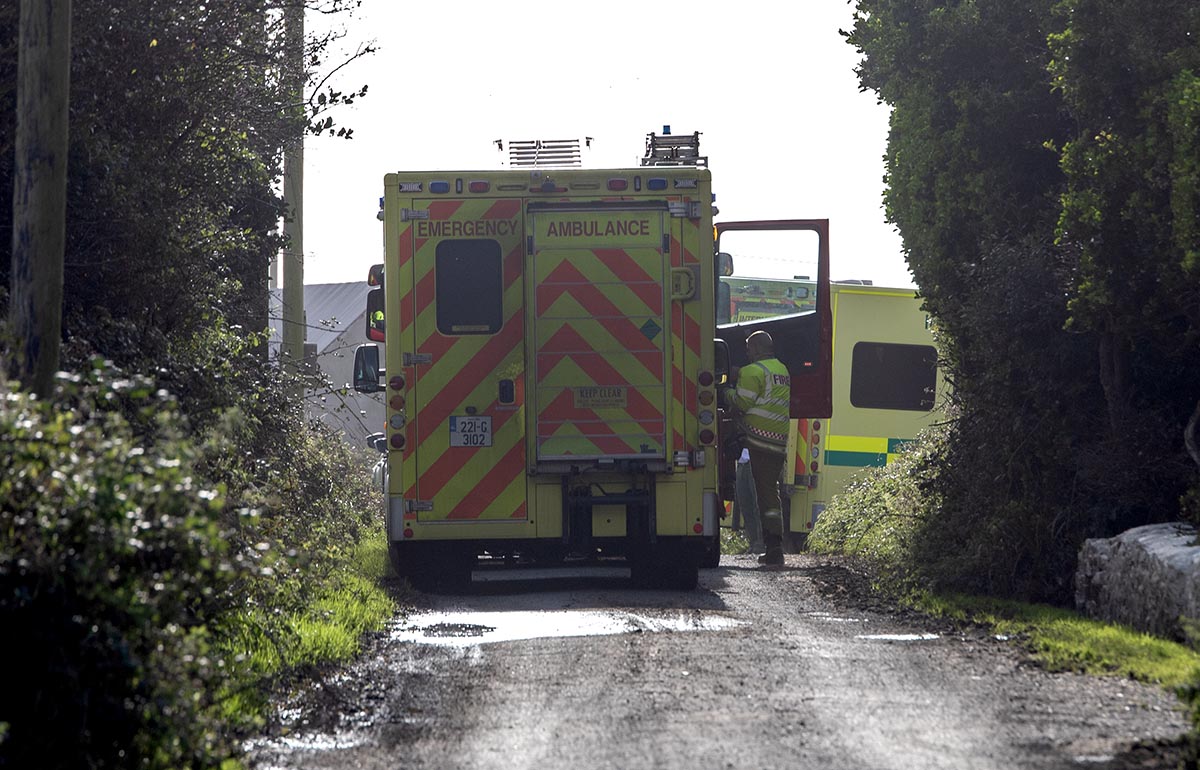 Motorcyclist hospitalised following West Clare collision