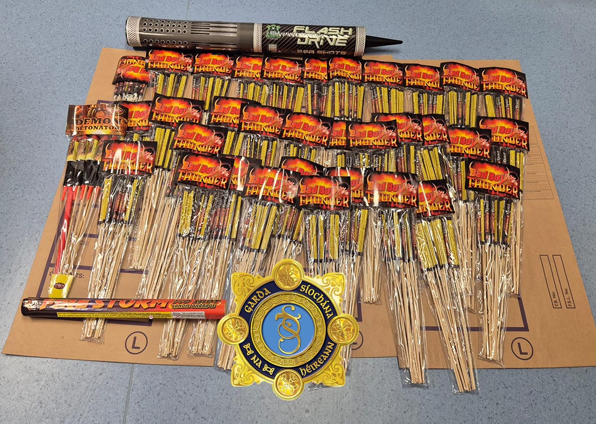 Garda Operation Tombola targets illegal fireworks