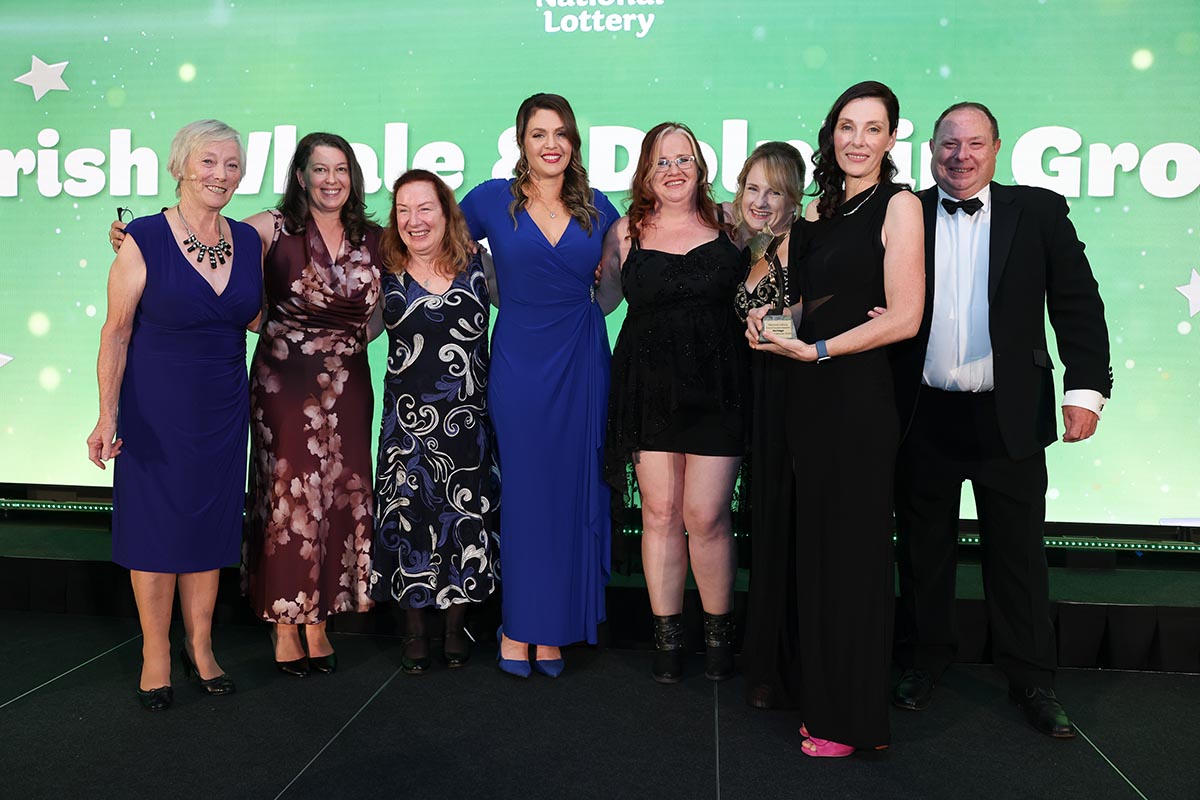 National Lottery Award for Irish Whale and Dolphin Group