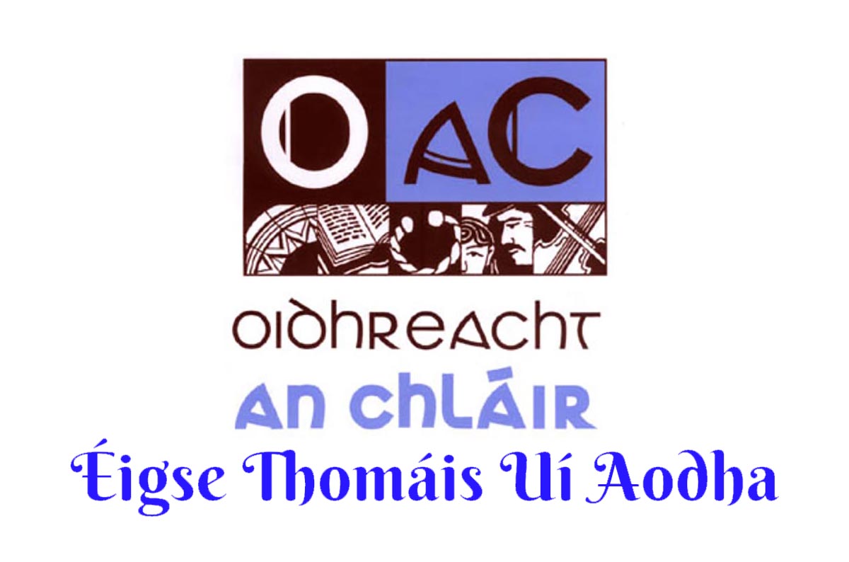 7th annual Éigse Thomáis Uí Aodha on this weekend