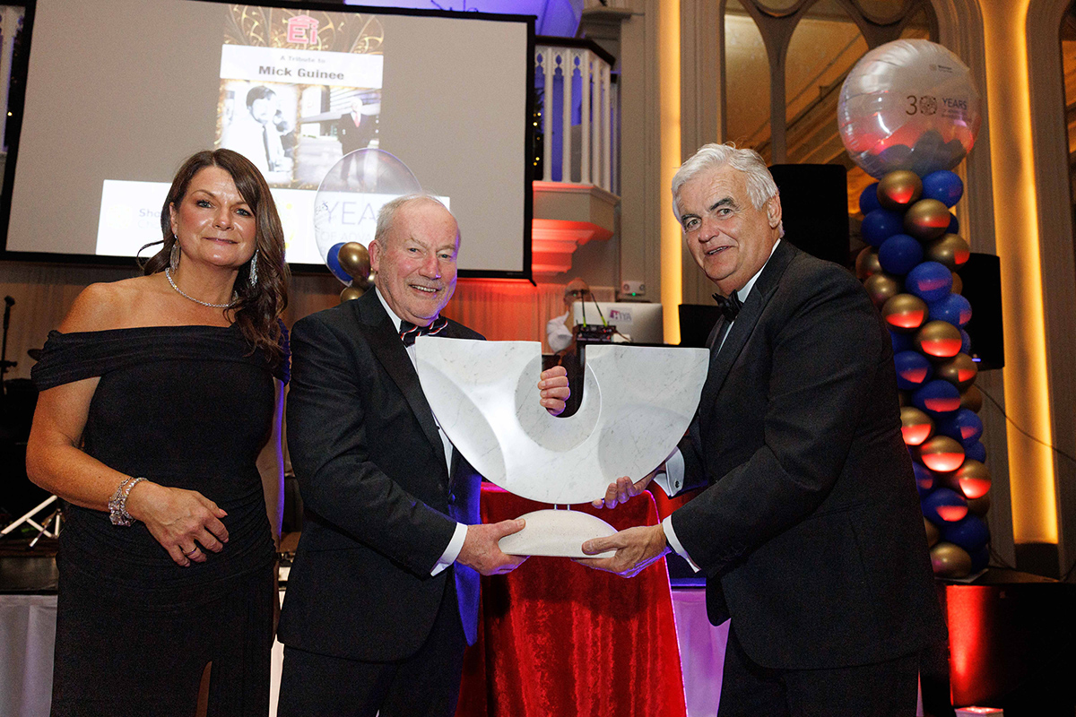 Shannon Chamber founding director Mick Guinee honoured