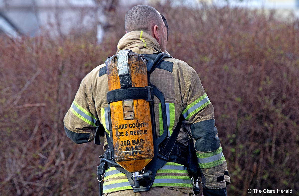 Man recovering in hospital after Ennis house fire