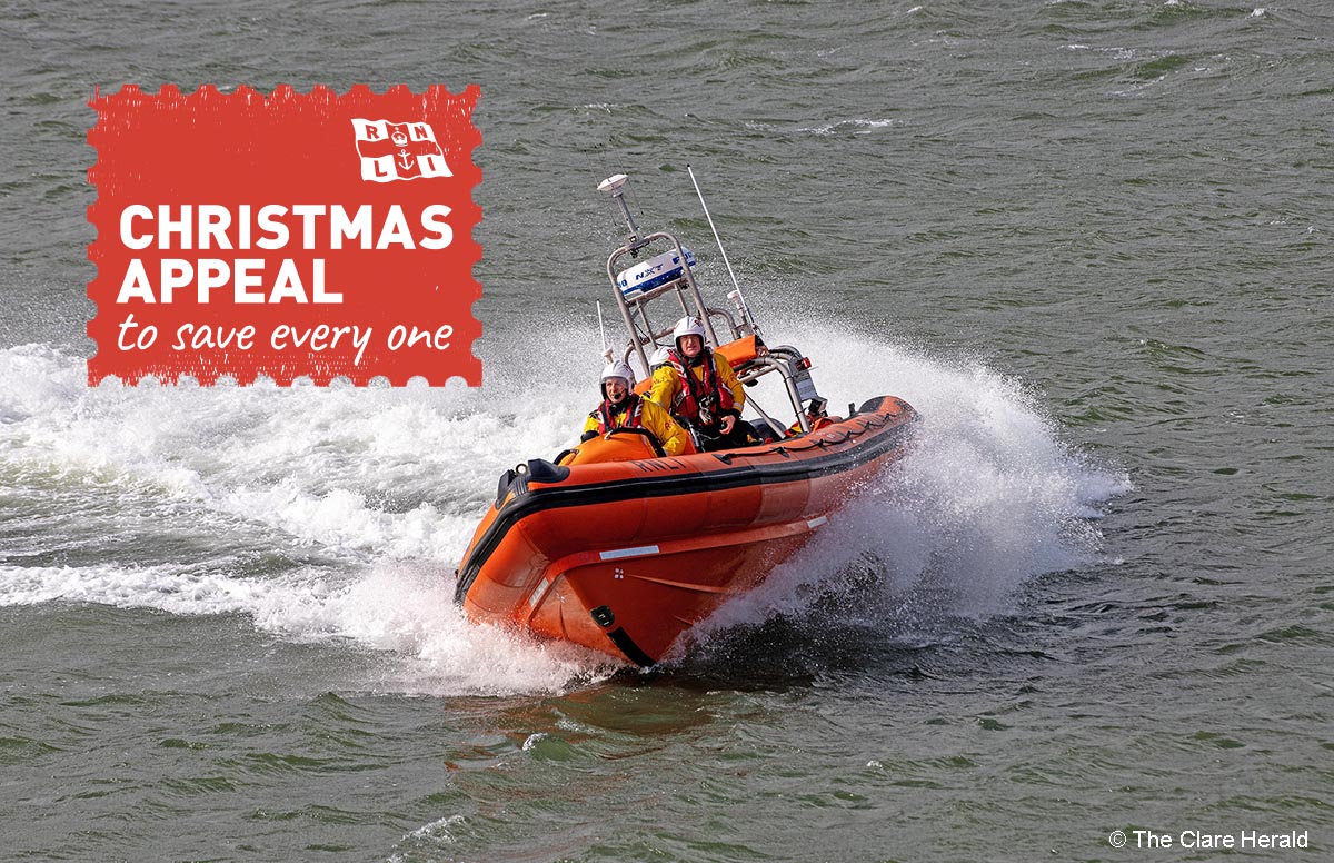 Kilrush RNLI ready to answer the call this Christmas 
