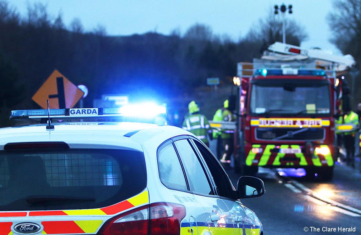 Ennis to Quin road reopens following earlier collision