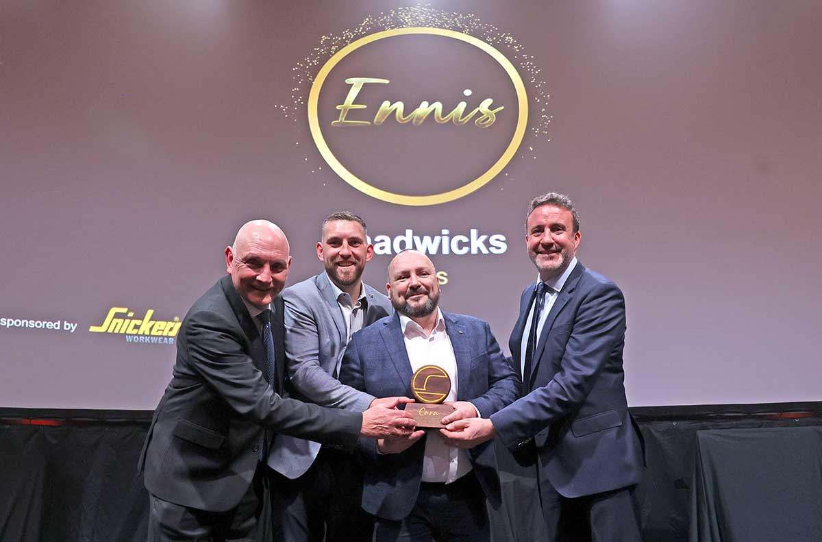 Chadwicks Ennis wins CARA Health and Safety award