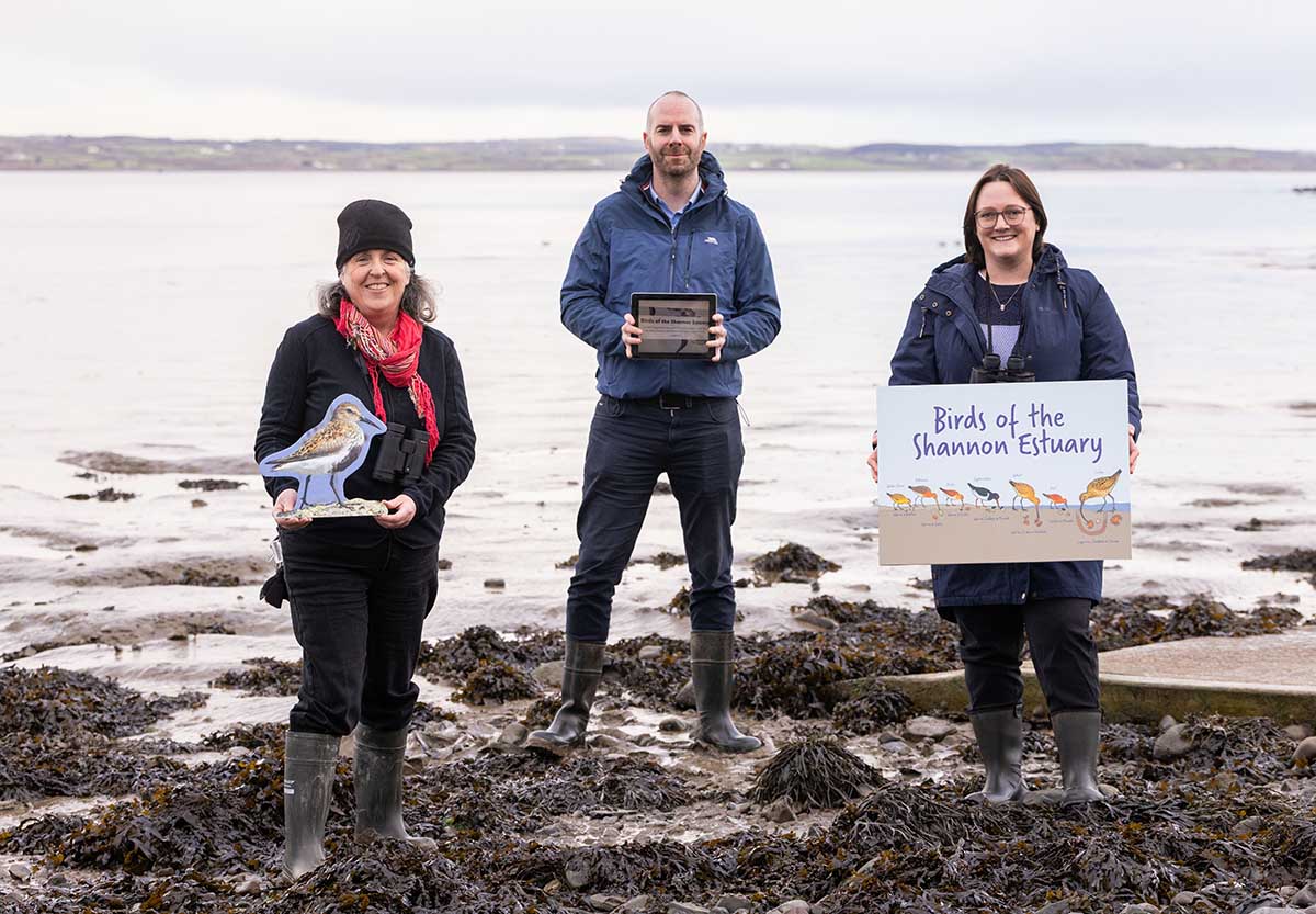 Map showcases Shannon Estuary as haven for birds and wetlands