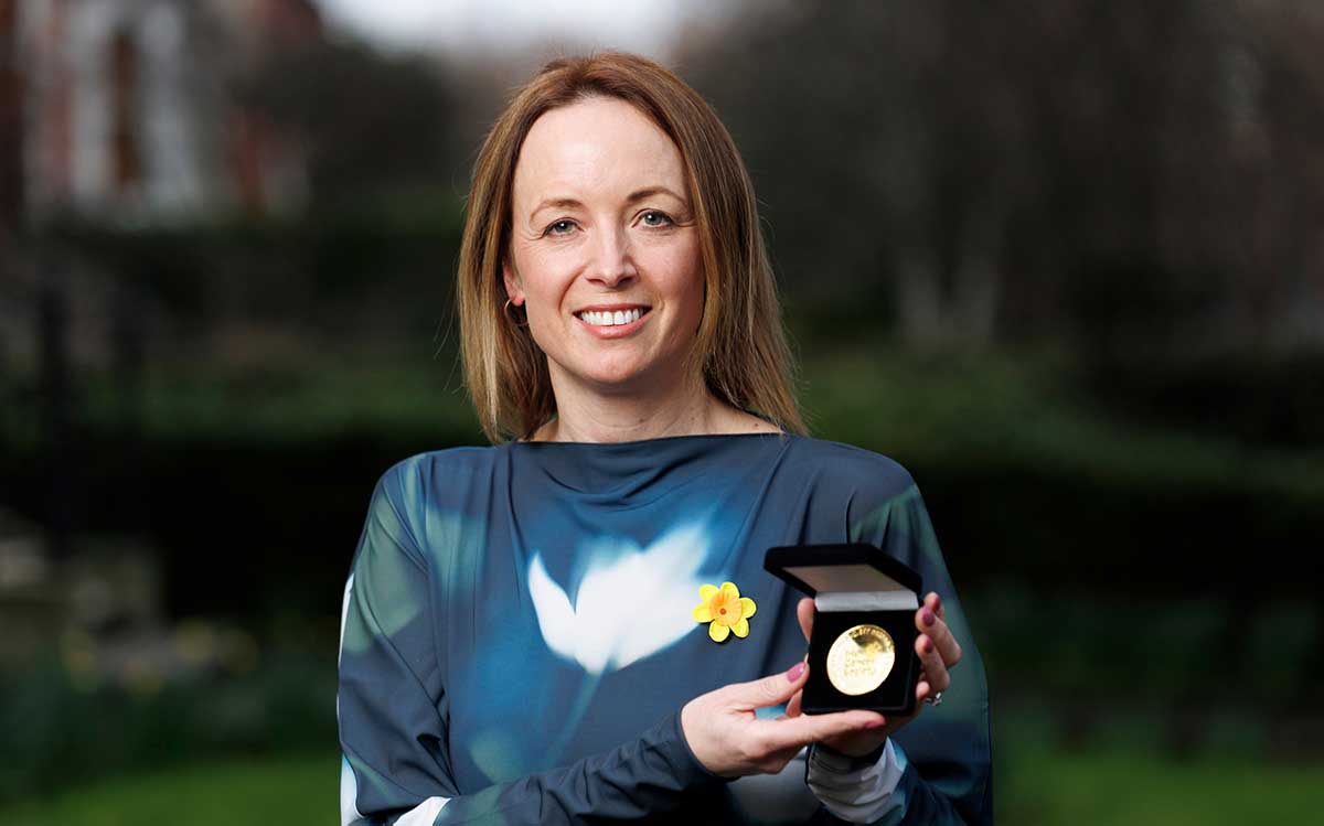 Aoife honoured at Irish Cancer Society Research Awards