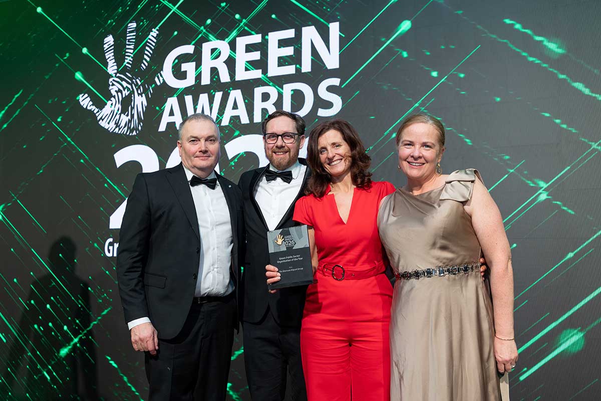 Airport Group wins on the double at Green Awards