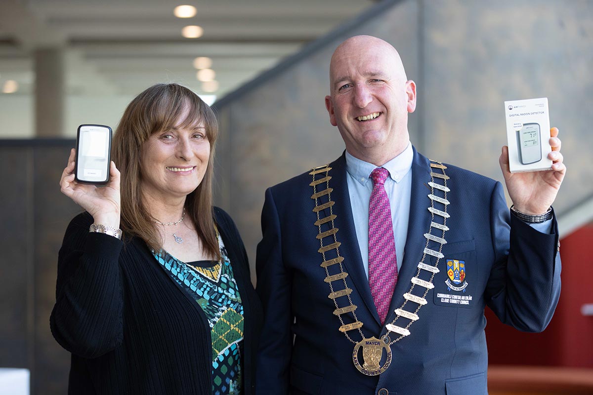 Radon Monitor Loan Scheme launched to support public health