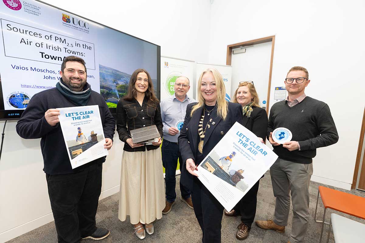 Ennis air quality investigated by TownAir Project Team