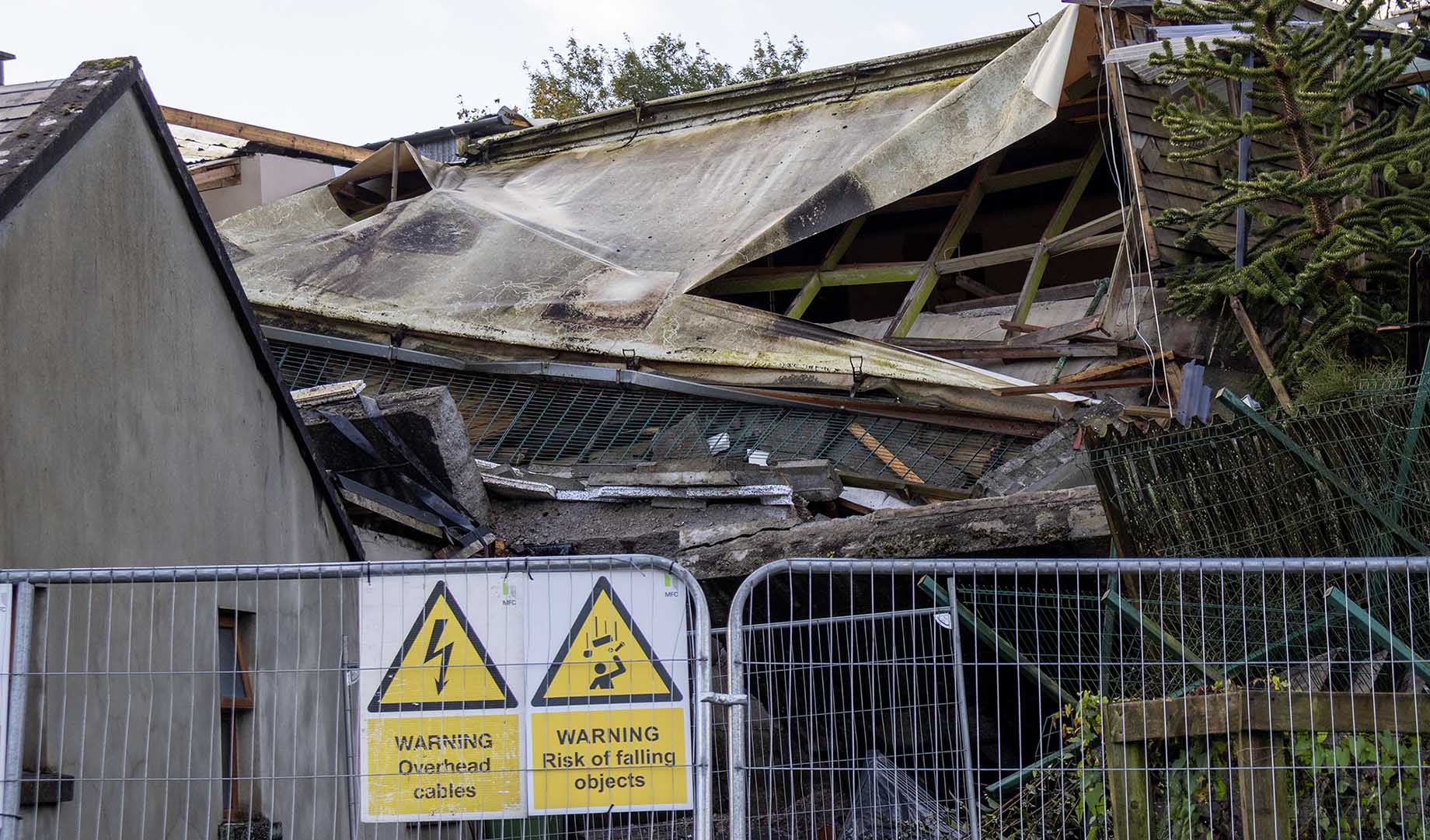 Efforts underway to make site of building collapse safe - The Clare Herald